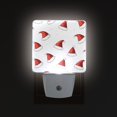 thumbnail image 1 of Yayeee LED Night Light for The Home Plug in With Light Sensors 2 Pack, Cute Santa Hats Pattern, 1 of 6