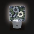 thumbnail image 1 of Yayeee LED Plug in Night Light for The Home with Auto Dusk to Dawn Light Sensors, 2 Pack, Dark Floral, 1 of 6