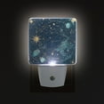 thumbnail image 1 of Yayeee LED Plug in Night Light for The Home with Auto Dusk to Dawn Light Sensors, 2 Pack, Dark Star Map, 1 of 6