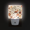thumbnail image 1 of Yayeee LED Plug in Night Light for The Home with Auto Dusk to Dawn Light Sensors, 2 Pack, Fall Book, 1 of 6