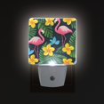 thumbnail image 1 of Yayeee LED Night Light for The Home Plug in With Light Sensors 2 Pack, Flamingo Floral Pattern, 1 of 6