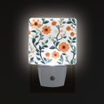 thumbnail image 1 of Yayeee LED Plug in Night Light for The Home with Auto Dusk to Dawn Light Sensors, 2 Pack, Flowers Pattern, 1 of 6