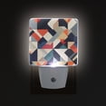 thumbnail image 1 of Yayeee LED Plug in Night Light for The Home with Auto Dusk to Dawn Light Sensors, 2 Pack, Geometric Pattern, 1 of 6