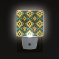 thumbnail image 1 of Yayeee LED Plug in Night Light for The Home with Auto Dusk to Dawn Light Sensors, 2 Pack, Geometric Patterns, 1 of 6