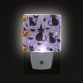thumbnail image 1 of Yayeee LED Night Light for The Home Plug in With Light Sensors 2 Pack, Halloween Cats, 1 of 6