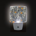 thumbnail image 1 of Yayeee LED Night Light for The Home Plug in With Light Sensors 2 Pack, Halloween Dancing Skeleton, 1 of 6