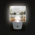 thumbnail image 1 of Yayeee LED Night Light for The Home Plug in With Light Sensors 2 Pack, Halloween Pumpkin Field, 1 of 6