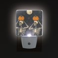 thumbnail image 1 of Yayeee LED Plug in Night Light for The Home with Auto Dusk to Dawn Light Sensors, 2 Pack, Halloween Skeleton Moon, 1 of 6