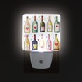 thumbnail image 1 of Yayeee LED Night Light for The Home Plug in With Light Sensors 2 Pack, Happy Face Bottles, 1 of 6