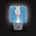 thumbnail image 1 of Yayeee LED Plug in Night Light for The Home with Auto Dusk to Dawn Light Sensors, 2 Pack, Ice Cream Cat, 1 of 6