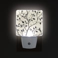 thumbnail image 1 of Yayeee LED Plug in Night Light for The Home with Auto Dusk to Dawn Light Sensors, 2 Pack, Leaves Pattern, 1 of 6