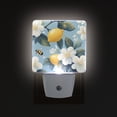 thumbnail image 1 of Yayeee LED Plug in Night Light for The Home with Auto Dusk to Dawn Light Sensors, 2 Pack, Lemon Pattern, 1 of 6