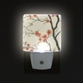 thumbnail image 1 of Yayeee LED Plug in Night Light for The Home with Auto Dusk to Dawn Light Sensors, 2 Pack, Light Red Flowers, 1 of 6