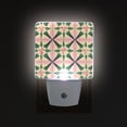 thumbnail image 1 of Yayeee LED Plug in Night Light for The Home with Auto Dusk to Dawn Light Sensors, 2 Pack, Pink Symmetrical Stars, 1 of 6