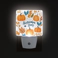 thumbnail image 1 of Yayeee LED Plug in Night Light for The Home with Auto Dusk to Dawn Light Sensors, 2 Pack, Pumpkins Pattern, 1 of 6