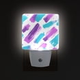 thumbnail image 1 of Yayeee LED Plug in Night Light for The Home with Auto Dusk to Dawn Light Sensors, 2 Pack, Purple Drawing, 1 of 6