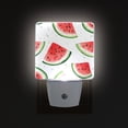 thumbnail image 1 of Yayeee LED Night Light for The Home Plug in With Light Sensors 2 Pack, Red Watermelon, 1 of 6