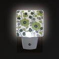 thumbnail image 1 of Yayeee LED Night Light for The Home Plug in With Light Sensors 2 Pack, Retro Flower Print, 1 of 6