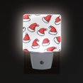 thumbnail image 1 of Yayeee LED Night Light for The Home Plug in With Light Sensors 2 Pack, Santa Hats Pattern, 1 of 6