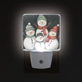 thumbnail image 1 of Yayeee LED Night Light for The Home Plug in With Light Sensors 2 Pack, Snowman Family, 1 of 6