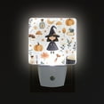 thumbnail image 1 of Yayeee LED Night Light for The Home Plug in With Light Sensors 2 Pack, White Magical Halloween Girl, 1 of 6