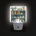 thumbnail image 1 of Yayeee LED Plug in Night Light for The Home with Auto Dusk to Dawn Light Sensors, 2 Pack, White Shelf, 1 of 6