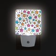 thumbnail image 1 of Yayeee LED Plug in Night Light for The Home with Auto Dusk to Dawn Light Sensors, 2 Pack, White Stars, 1 of 6