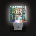 thumbnail image 1 of Yayeee LED Plug in Night Light for The Home with Auto Dusk to Dawn Light Sensors, 2 Pack, Window Scene, 1 of 6