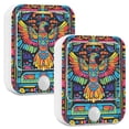 thumbnail image 1 of Yayeee 2-Pack Plug in LED Night Lights with Light Sensors Motion Detectors, Abstract Eagle, 1 of 7