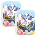 thumbnail image 1 of Yayeee LED Night Lights with Motion Detectors Auto Dusk to Dawn Light Sensors, 2 Pack, Abstract Mountain, 1 of 7
