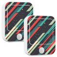 thumbnail image 1 of Yayeee 2-Pack Plug in LED Night Lights with Light Sensors Motion Detectors, Abstract Stripes, 1 of 7