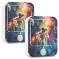 thumbnail image 1 of Yayeee LED Night Lights with Motion Detectors Auto Dusk to Dawn Light Sensors, 2 Pack, Astronaut in Space Pattern, 1 of 7