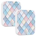 thumbnail image 1 of Yayeee LED Night Lights with Motion Detectors Auto Dusk to Dawn Light Sensors, 2 Pack, Beige Art Pattern, 1 of 7
