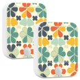 thumbnail image 1 of Yayeee LED Night Lights with Motion Detectors Auto Dusk to Dawn Light Sensors, 2 Pack, Beige Clover Pattern, 1 of 7