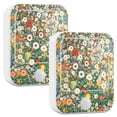 thumbnail image 1 of Yayeee LED Night Lights with Motion Detectors Auto Dusk to Dawn Light Sensors, 2 Pack, Beige Floral Garden, 1 of 7