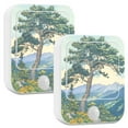 thumbnail image 1 of Yayeee 2-Pack Plug in LED Night Lights with Light Sensors Motion Detectors, Beige Mountain, 1 of 7