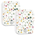thumbnail image 1 of Yayeee LED Night Lights with Motion Detectors Auto Dusk to Dawn Light Sensors, 2 Pack, Beige Vegetables Pattern, 1 of 7