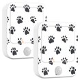 thumbnail image 1 of Yayeee 2-Pack Plug in LED Night Lights with Light Sensors Motion Detectors, Black Cartoon Cat Paw, 1 of 7