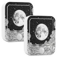 thumbnail image 1 of Yayeee 2-Pack Plug in LED Night Lights with Light Sensors Motion Detectors, Black Moon, 1 of 7