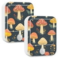 thumbnail image 1 of Yayeee LED Night Lights with Motion Detectors Auto Dusk to Dawn Light Sensors, 2 Pack, Black Mushroom Pattern, 1 of 7