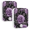 thumbnail image 1 of Yayeee LED Night Lights with Motion Detectors Auto Dusk to Dawn Light Sensors, 2 Pack, Black Roses, 1 of 7
