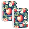 thumbnail image 1 of Yayeee 2-Pack Plug in LED Night Lights with Light Sensors Motion Detectors, Blue Apple Pattern, 1 of 7