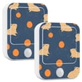 thumbnail image 1 of Yayeee 2-Pack Plug in LED Night Lights with Light Sensors Motion Detectors, Blue Capybaras, 1 of 7