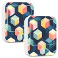 thumbnail image 1 of Yayeee 2-Pack Plug in LED Night Lights with Light Sensors Motion Detectors, Blue Cubes, 1 of 7