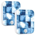 thumbnail image 1 of Yayeee LED Night Lights with Motion Detectors Auto Dusk to Dawn Light Sensors, 2 Pack, Blue Pattern, 1 of 7