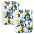 thumbnail image 1 of Yayeee 2-Pack Plug in LED Night Lights with Light Sensors Motion Detectors, Cartoon Lemon Leaves, 1 of 7