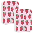 thumbnail image 1 of Yayeee 2-Pack Plug in LED Night Lights with Light Sensors Motion Detectors, Cartoon Strawberry, 1 of 7