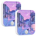 thumbnail image 1 of Yayeee LED Night Lights with Motion Detectors Auto Dusk to Dawn Light Sensors, 2 Pack, Cat Walking in Street, 1 of 7