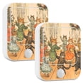 thumbnail image 1 of Yayeee LED Night Lights with Motion Detectors Auto Dusk to Dawn Light Sensors, 2 Pack, Cats in Party, 1 of 7