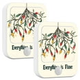 thumbnail image 1 of Yayeee LED Night Lights with Motion Detectors Auto Dusk to Dawn Light Sensors, 2 Pack, Christmas Light, 1 of 7